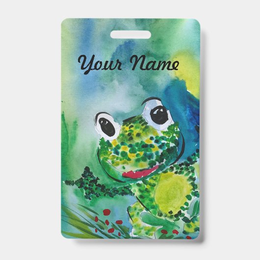 Badge Grenouille (Avant)