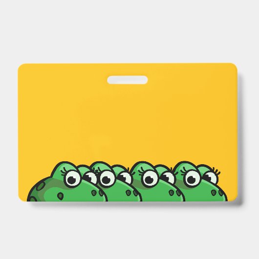 Badge Grenouilles qui Sourient (Avant)