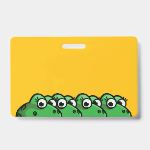 Badge Grenouilles souriantes