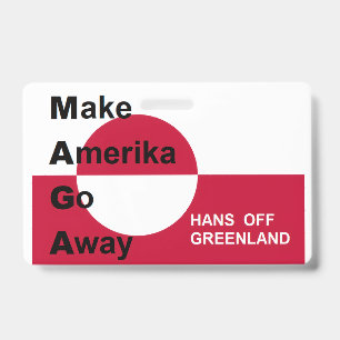 Badge Groenland indépendant