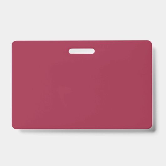 Badge Grosse goutte de rubis (uni) (Avant)