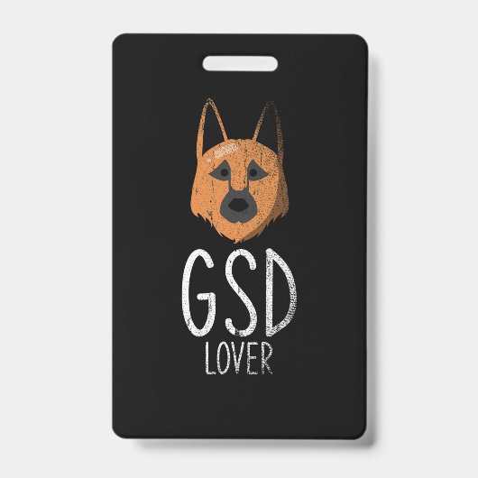 Badge GSD Lover (Avant)