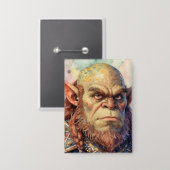 Badge Guerrier de fantasy : Dagar (Recto/Verso)