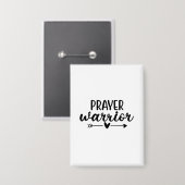 Badge Guerrier de la prière (Recto/Verso)