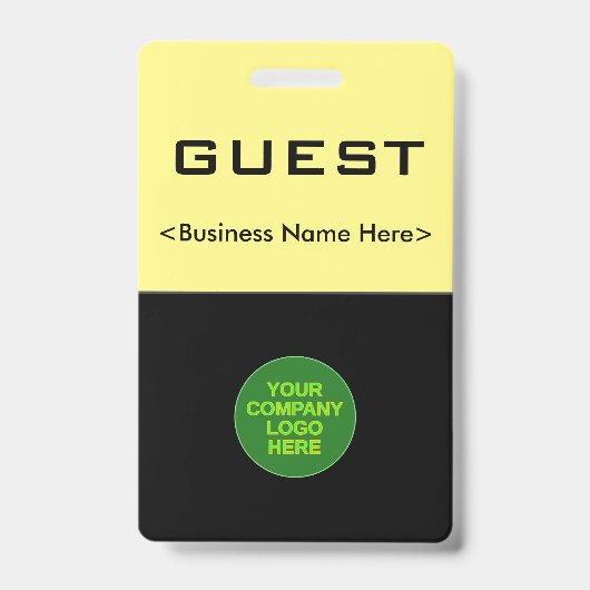 Badge "GUEST" de base (Avant)