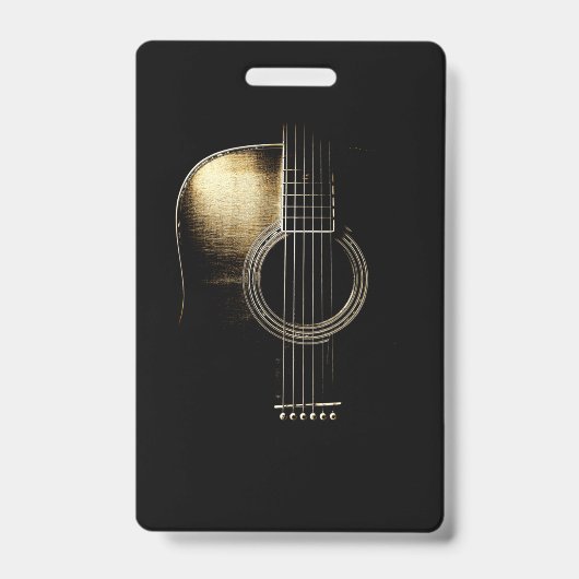 Badge Guitare acoustique Lite (Avant)