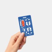 Badge gundam rx 78 amuro ray gunpla builder runner hobby (Handheld)