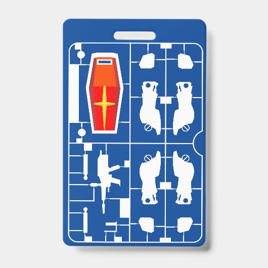 Badge gundam rx 78 amuro ray gunpla builder runner hobby (Front)