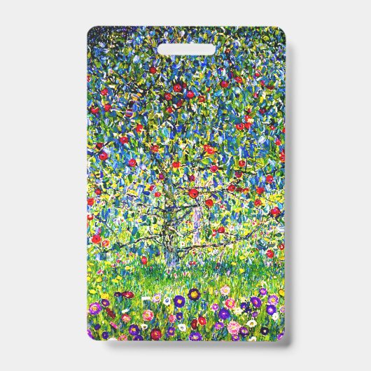 Badge Gustav Klimt Arbre de pommier (Avant)