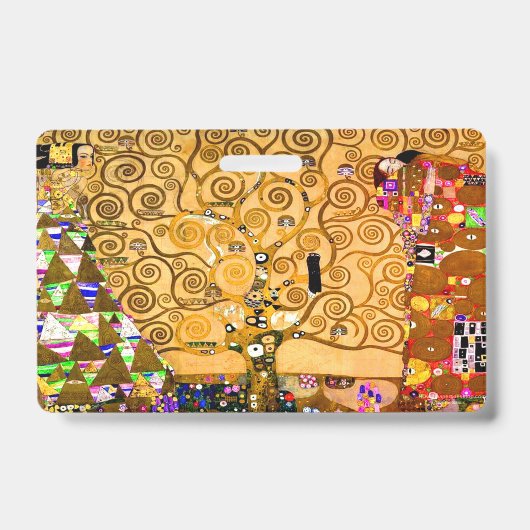 Badge Gustav Klimt Arbre de vie (Face)