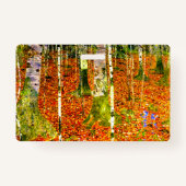 Badge Gustav Klimt Birch Trees (Dos)