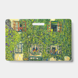 Badge Gustav Klimt La Maison de Guardaboschi