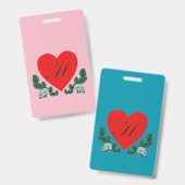 Badge H for Hippopotamuses (Avant & arrière)