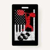 Badge Habillement olympique américain (Dos)