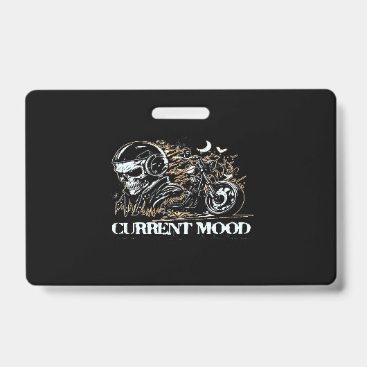 Badge Halloween drôle (Avant)
