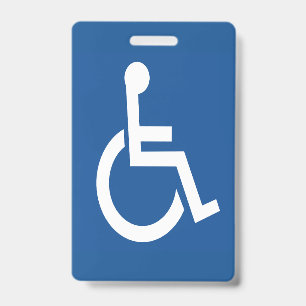 Badge Handicapé