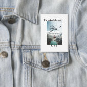 Badge He asked she said yes engagement photo name stylis (Insitu)