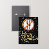 Badge heureux Ramadan (Recto/Verso)