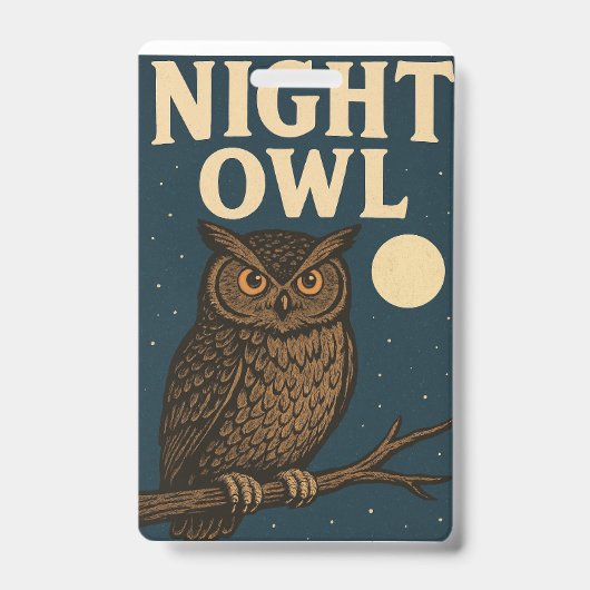 Badge Hibou (Avant)