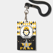 Badge Hip hop Penguin Cool Kid Photo Pass VIP (Front with Lanyard)