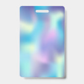 Badge Holographie photo de l'employé Ajoutez votre logo (Arrière)