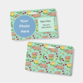 Badge Honey Possum (Avant & arrière)