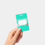 Badge Horaire scolaire (Manuel / portable)