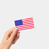 Badge horizontal Drapeau américain des États-Unis (Manuel / portable)