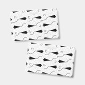 Badge Horizontal, Gris Quill (Avant & arrière)