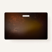 Badge Horloge Steampunk avec des engrenages anciens (Dos)