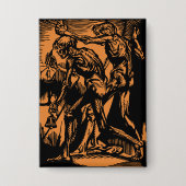 Badge Horreurs sans fin des mineurs morts pour Halloween (Recto)