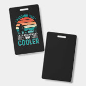 Badge Hunting Dad (Avant & arrière)