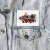 Badge I Refuse To Tolerate Gluten meme button (Insitu)