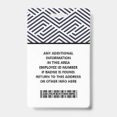 Badge ID Cards Employee Custom Printing (Dos)