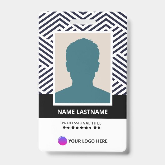 Badge ID Cards Employee Custom Printing (Face)