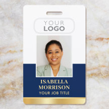 ID de l'employé Nom Logo de l'entreprise Navy Or E
