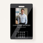 Badge ID de l'événement professionnel Nom de la banane C (Devant)