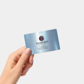 Badge ID de logo de la société METAL Employé (Manuel / portable)