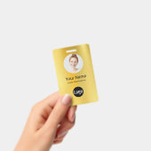 Badge ID de logo d'entreprise | ID personnel de l'employ (Handheld)