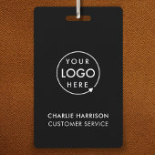 Badge ID de logo d'entreprise | Personnel des employés n