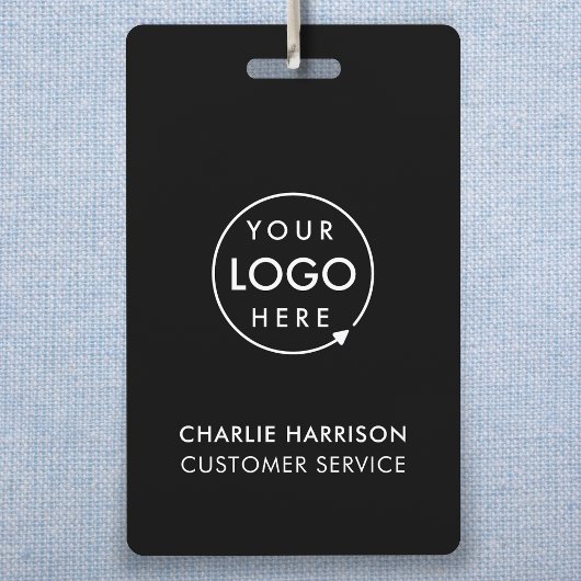 Badge ID de logo d'entreprise | Personnel des employés n