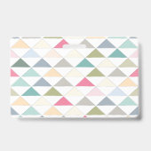 Badge ID de personnel coloré pour enseignant moderne (Arrière)