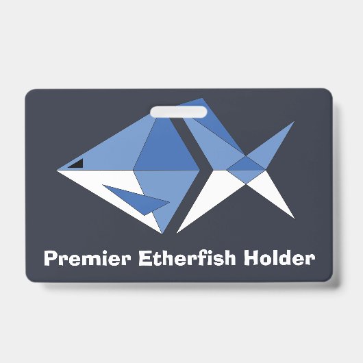 Badge ID de Premier Etherfisher (Avant)