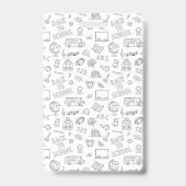 Badge ID d'éducateur à domicile d'icônes d'école b (Arrière)