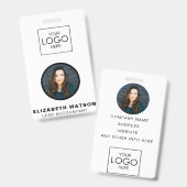 Badge ID d'événement Customisé Lanyard Nom Balise avec p (Front & Back)