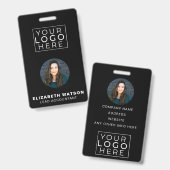 Badge ID d'événement Customisé Lanyard Nom Balise avec p (Front & Back)