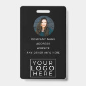 Badge ID d'événement Customisé Lanyard Nom Balise avec p (Back)