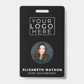 Badge ID d'événement Customisé Lanyard Nom Balise avec p (Front)