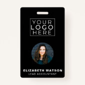 Badge ID d'événement Customisé Lanyard Nom Balise avec p (Devant)