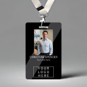 Badge ID d'événement professionnel Lanyard nom balise ph